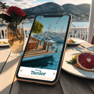 Bodrum'da yabancı kadınlarla tanışmak Tinder kullanarak